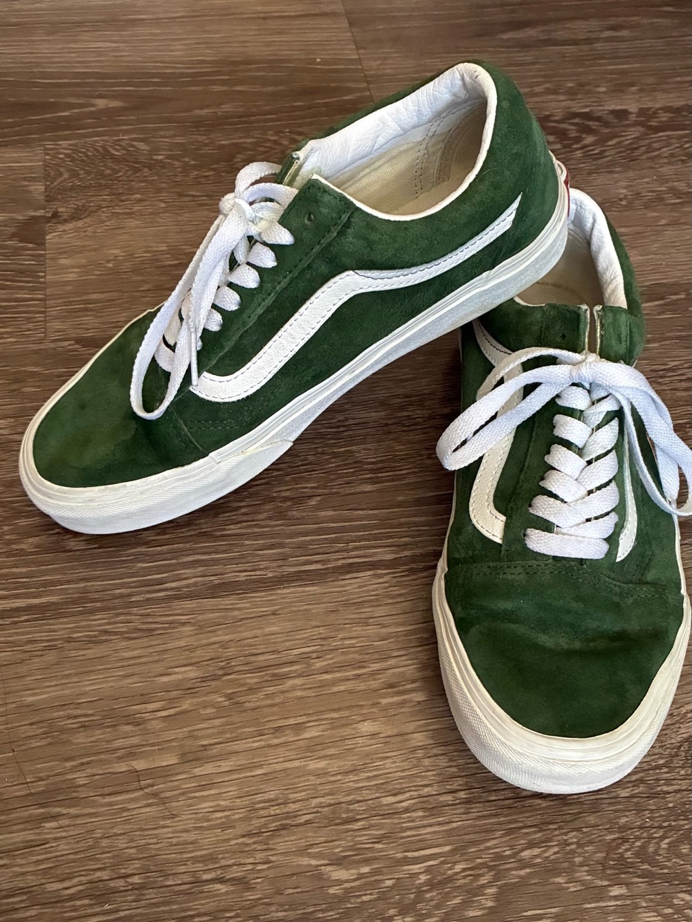 Green Old Skool Vans